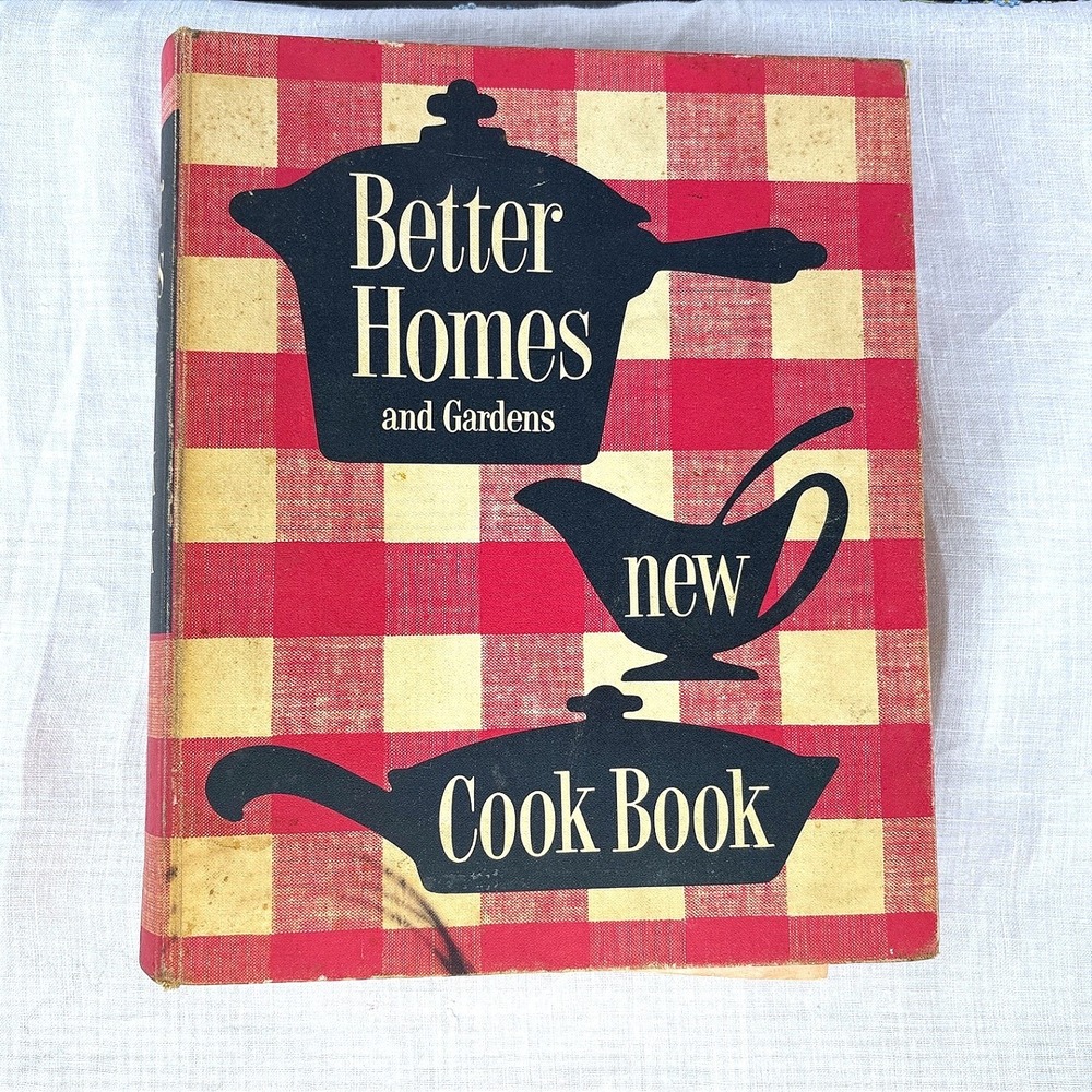 Better Homes and Gardens New Cook Book Vintage 1st Edition 1953